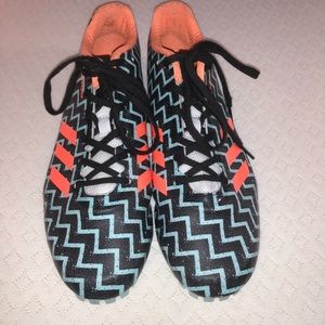 Adidas sprinter running shoes with metal spikes